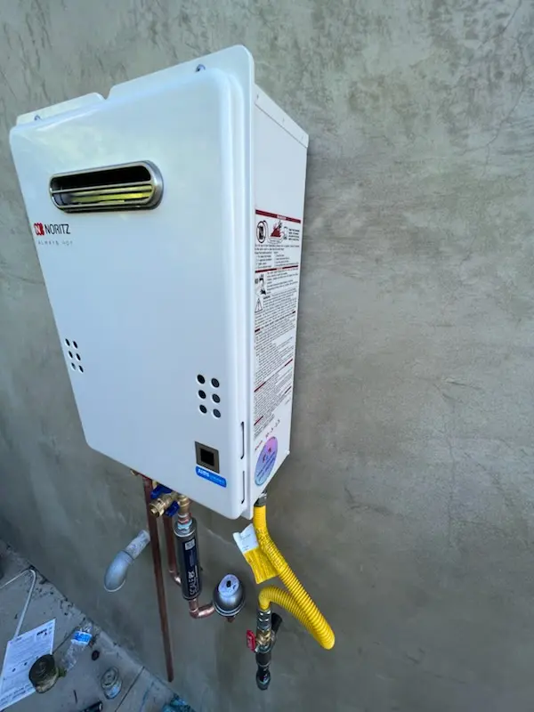 Tankless water heater installation for Framingham homes