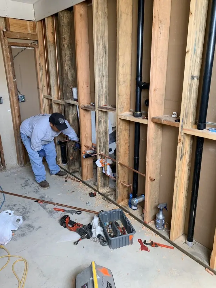 Commercial rough-in plumbing for Commercial Plumbing in Framingham